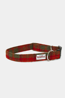 Harris Tweed Dog Collar A083 (Clip)