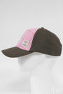 Harris Tweed Baseball Cap - Pink w/OC (GA)