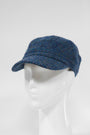 Harris Tweed Cadet Cap Peacock Blue (HH)