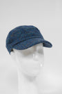 Harris Tweed Cadet Cap Peacock Blue (HH)