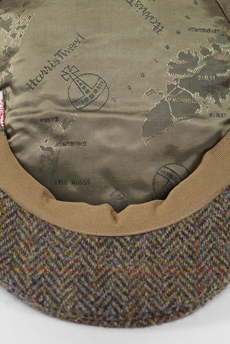 Harris Tweed Flat Cap - HB40 (PJ)