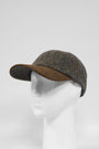Harris Tweed Baseball Cap Glencairn Grey (HH)