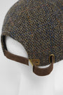 Harris Tweed Baseball Cap Glencairn Grey (HH)