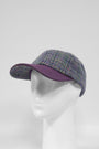 Harris Tweed Baseball Cap Thistle (HH)