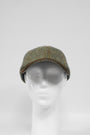 Harris Tweed Baseball Cap Sage/Wine/Gold (HH)