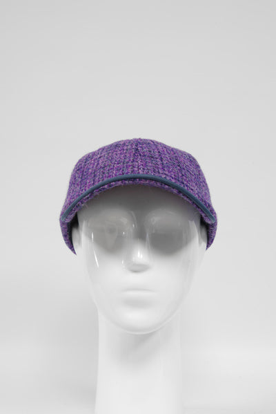 Harris Tweed Baseball Cap Lavender (HH)