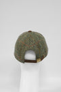 Harris Tweed Baseball Cap Sage/Wine/Gold (HH)