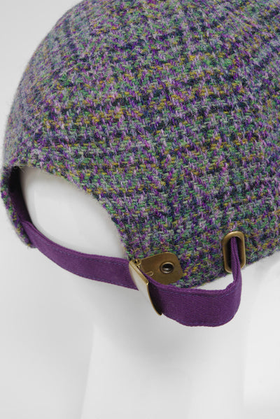 Harris Tweed Baseball Cap Thistle (HH)