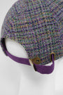 Harris Tweed Baseball Cap Thistle (HH)