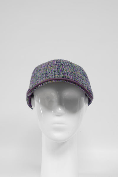 Harris Tweed Baseball Cap Thistle (HH)