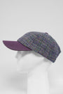 Harris Tweed Baseball Cap Thistle (HH)