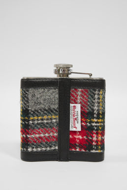 Harris Tweed Hip Flask A0215