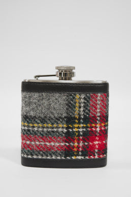 Harris Tweed Hip Flask A0215