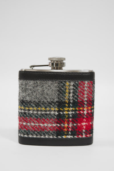 Harris Tweed Hip Flask A0215