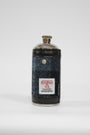 Harris Tweed Hunting Flask Navy Grey Check