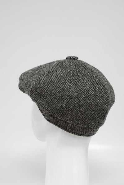 Harris Tweed 8 Piece Flat Cap HB64