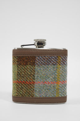 Harris Tweed Hip Flask A017