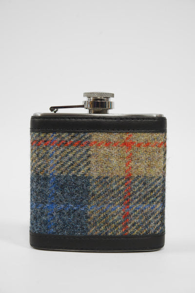 Harris Tweed Hip Flask A0162