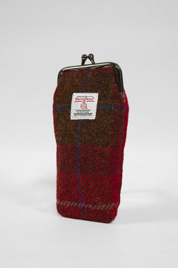 Harris Tweed Spectacle Case A001