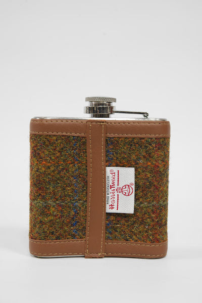 Harris Tweed Hip Flask A0116