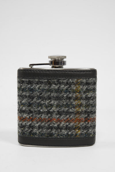 Harris Tweed Hip Flask HO57