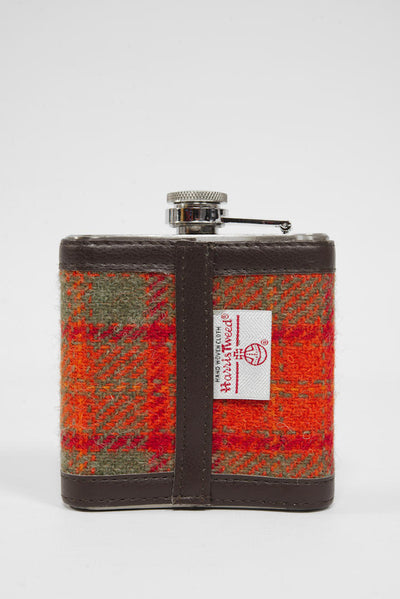 Harris Tweed Hip Flask A083