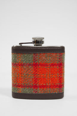 Harris Tweed Hip Flask A083
