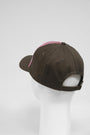 Harris Tweed Baseball Cap Pink/Lilac Check (GA)