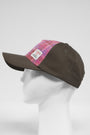 Harris Tweed Baseball Cap Pink/Lilac Check (GA)