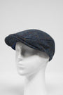 Harris Tweed Flat Cap Blue Multi (HH)