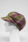 Harris Tweed Baker Boy Hat Heather Check (GA)
