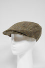 Harris Tweed Flat Cap Green Brown HB HH