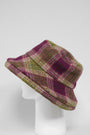 Harris Tweed Ladies Brimmed Hat Heather Check (GA)