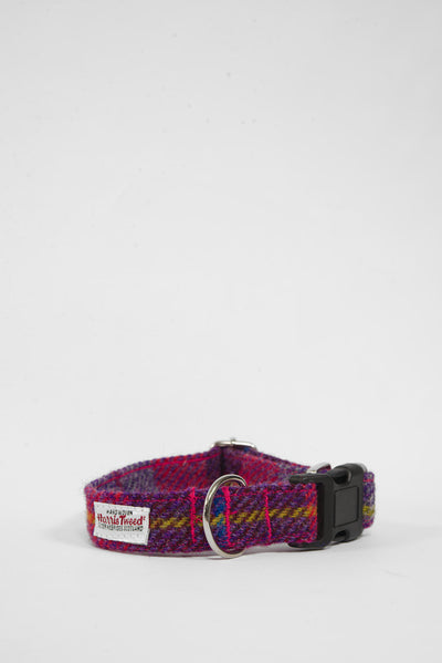 Harris Tweed Dog Collar A088 (Clip)