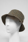 Harris Tweed Grouse Hat Brown Herringbone w/Overcheck (FW2013)