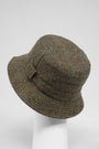 Harris Tweed Grouse Hat Brown Herringbone w/Overcheck (FW2013)