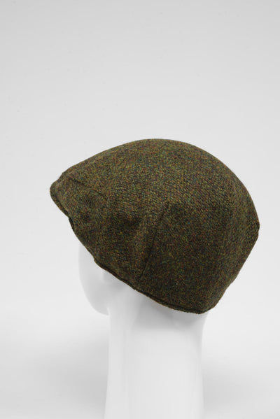 Harris Tweed Flat Cap Woodland Green (HW)