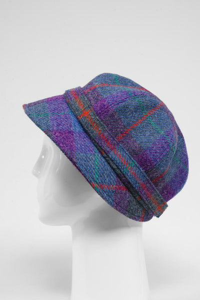 Harris Tweed Ellie Adjustable Hat A089