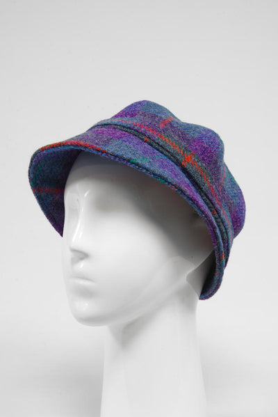 Harris Tweed Ellie Adjustable Hat A089