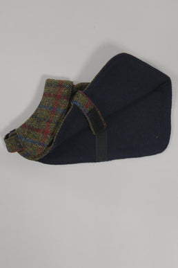 Harris Tweed Cosy Dog Coat Green/Burgundy Multi Prices From