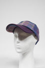 Harris Tweed Baseball Cap Lilac Pastels (HH)