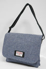Harris Tweed Scalpay Bag 228 (Black Leather)