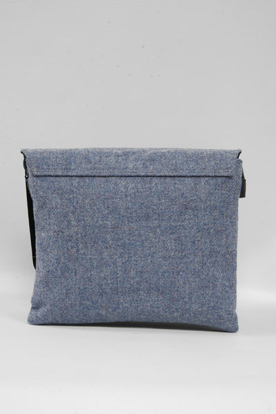 Harris Tweed Scalpay Bag 228 (Black Leather)