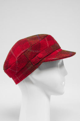 Harris Tweed Ladies Breton Hat A001