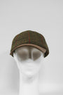 Harris Tweed Baseball Cap Green Check (HH)