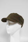 Harris Tweed Cadet Cap Green Check (HH)