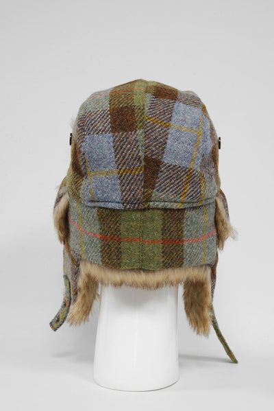 Harris Tweed Trapper Hat A017