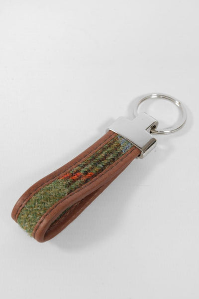 Harris Tweed Loop Keyring A017