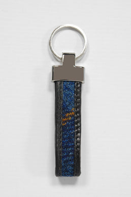 Harris Tweed Loop Keyring A075