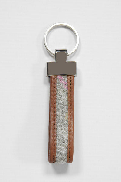 Harris Tweed Loop Keyring A095